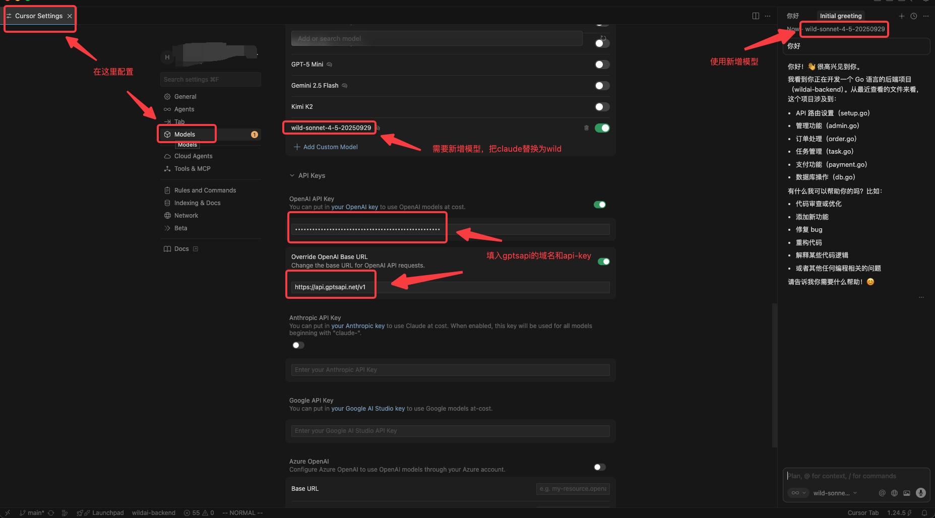 Cursor调用Claude示例